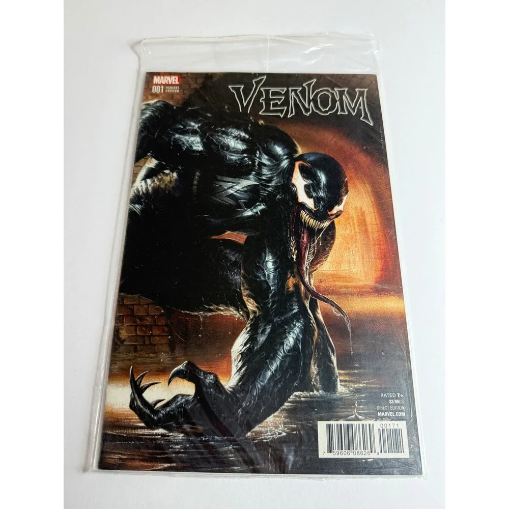 Marvel Venom‎ 001 Variant Edition Comic Book Mike Deodato Jr Cover Pollybagged